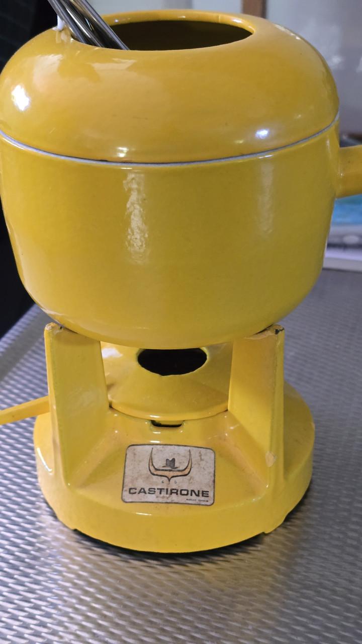 💛 Fondue set Castirone France gietijzer