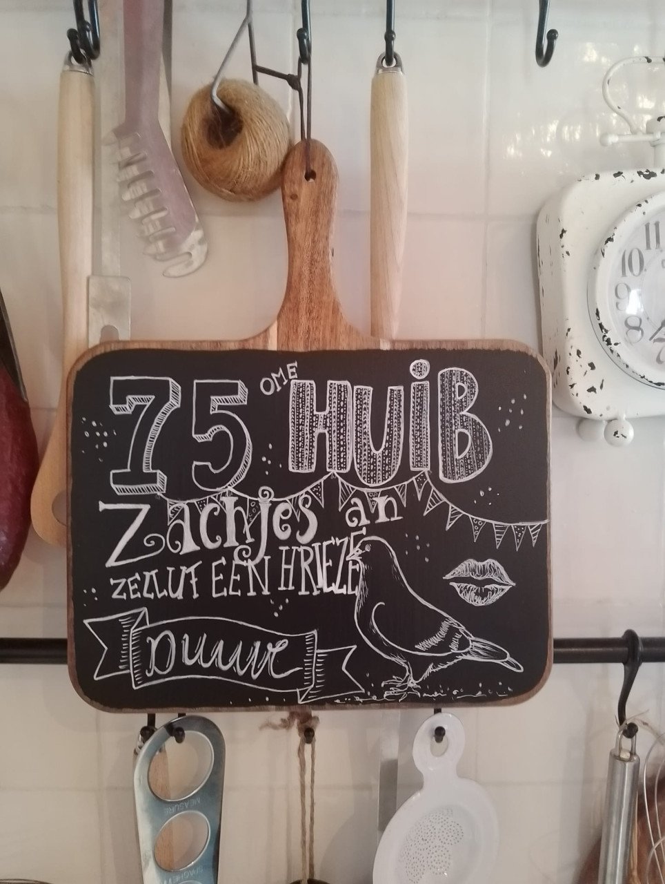 Gepersonaliseerde borrelplank - super origineel cadeau