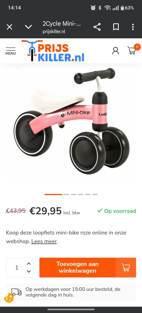 Loopfietsje