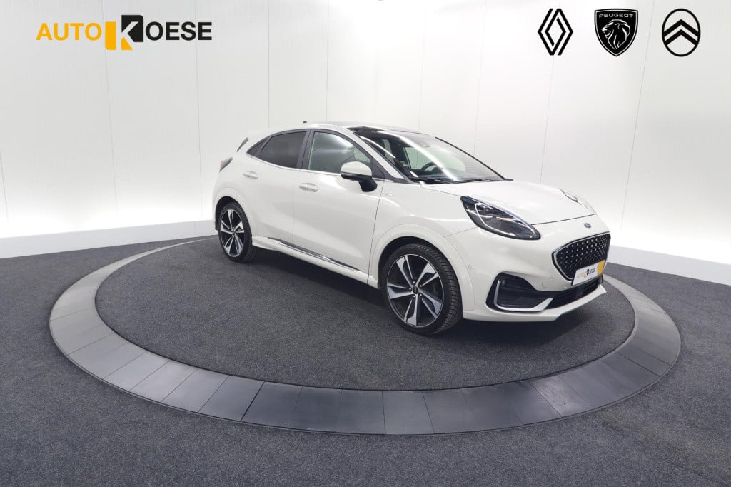 Ford Puma 1.0 ecoboost st-line x vignale | trekhaak | panoramadak | leer | 