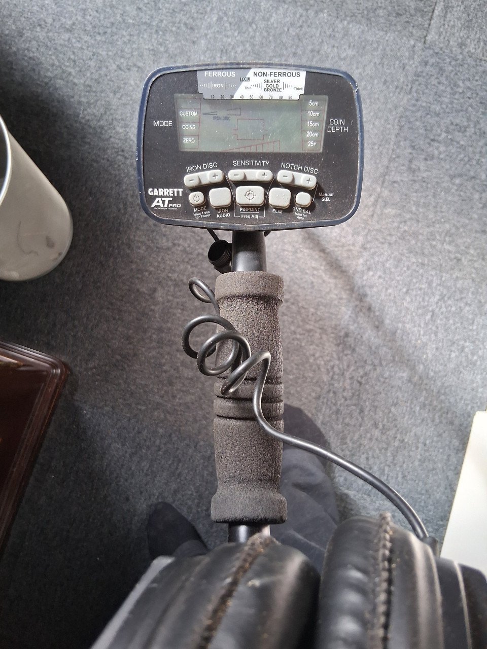 Garrett at pro metaaldetector