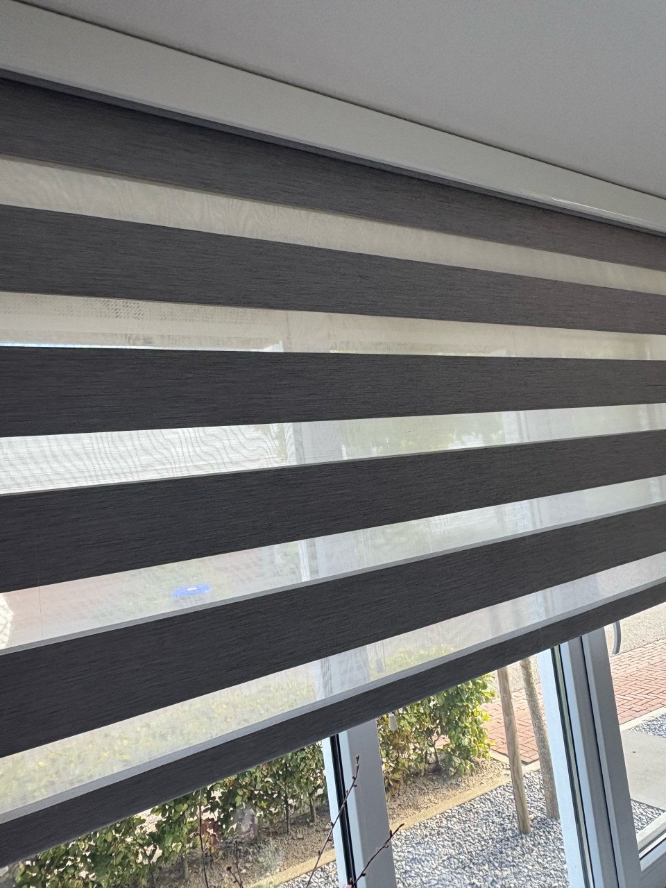 Luxaflex duo rolgordijn 2 stuks grijs