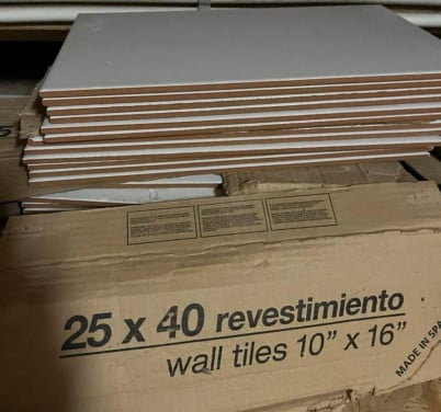 Tegels 31 stuks voor wand