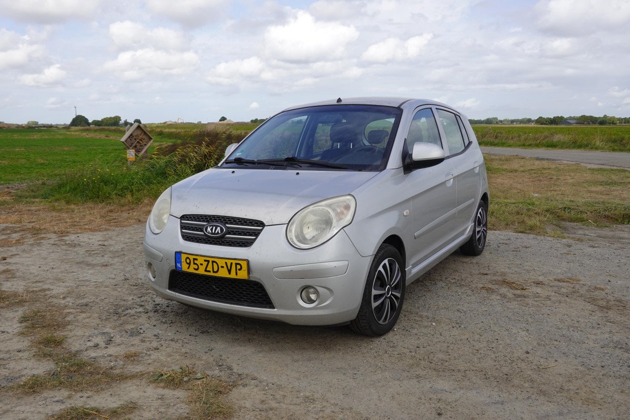 Kia Picanto 1.1 48 KW 2008 Grijs 5-deurs