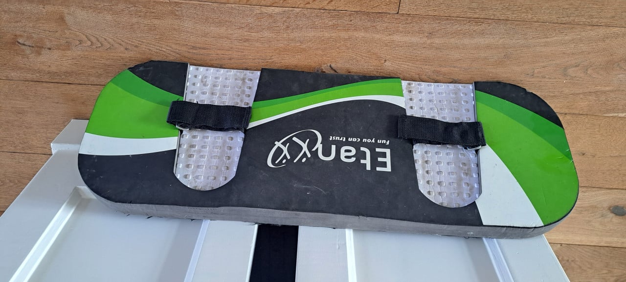 Trampoline snow board