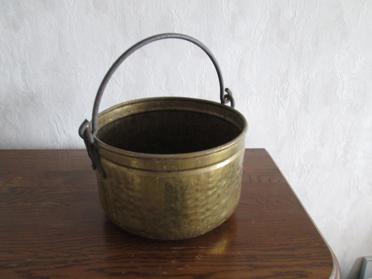 Grote koperen ketel