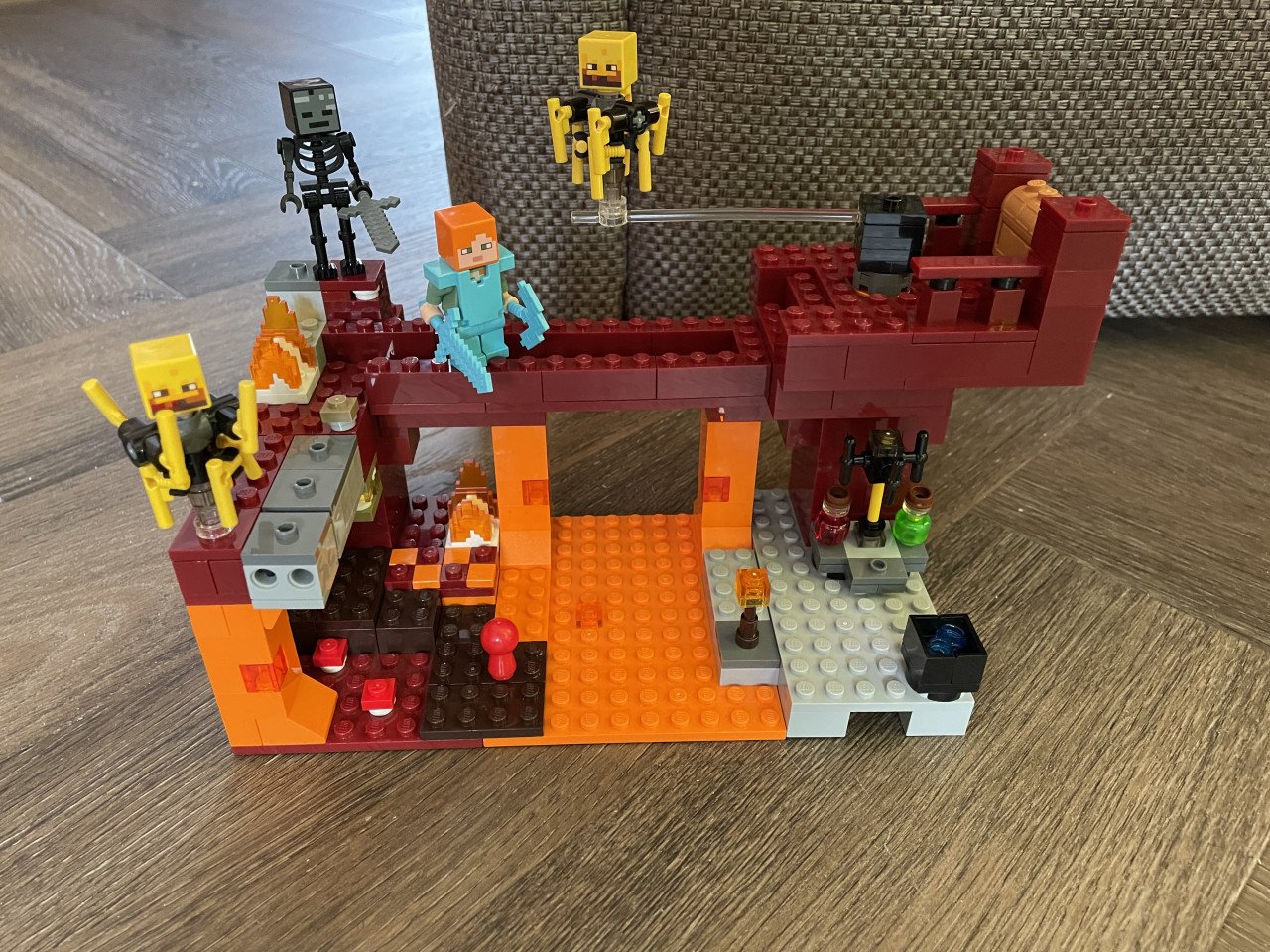 Lego Minecraft: De blaze brug 21154