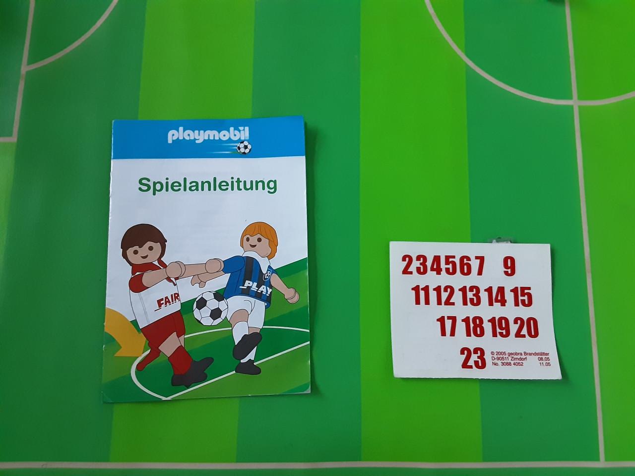 Playmobil voetbalspel