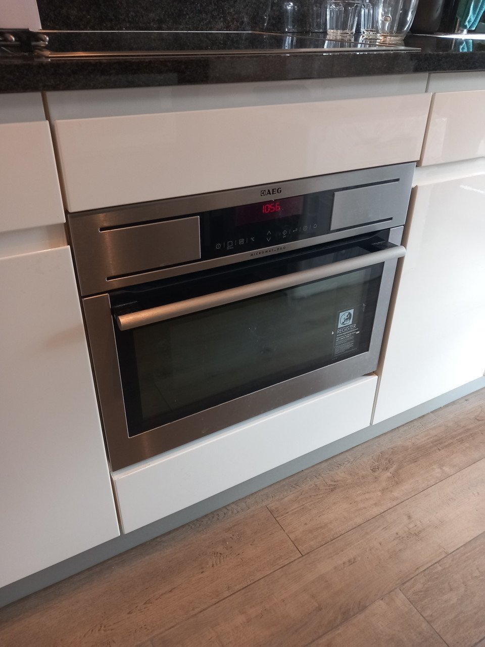 AEG micromat-duo inbouw combi-oven 60x45 cm