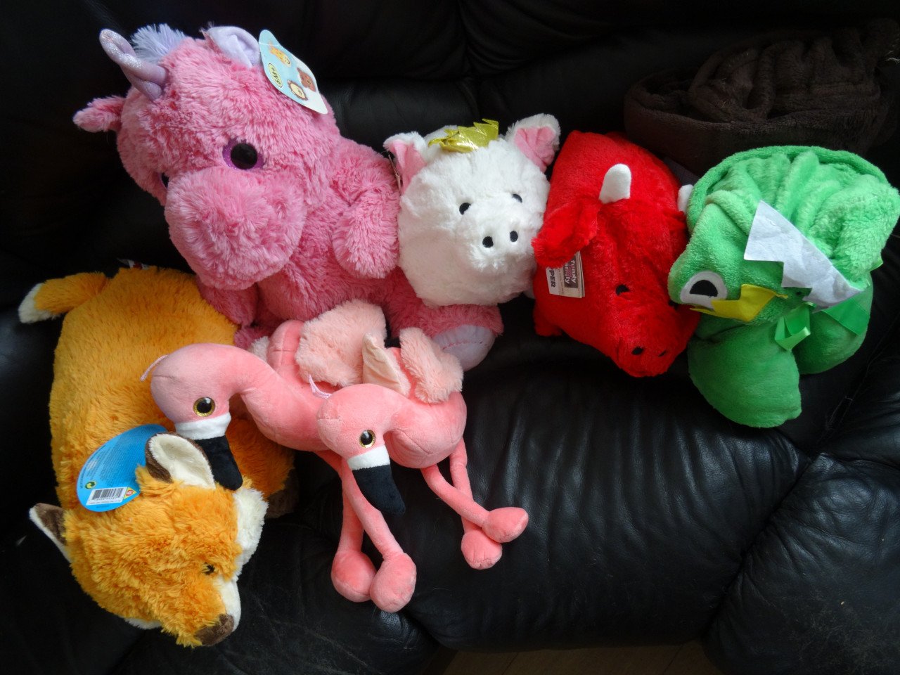 Verschillende knuffels