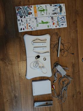 Nintendo Wii - dansmat - balance board - 6 spellen
