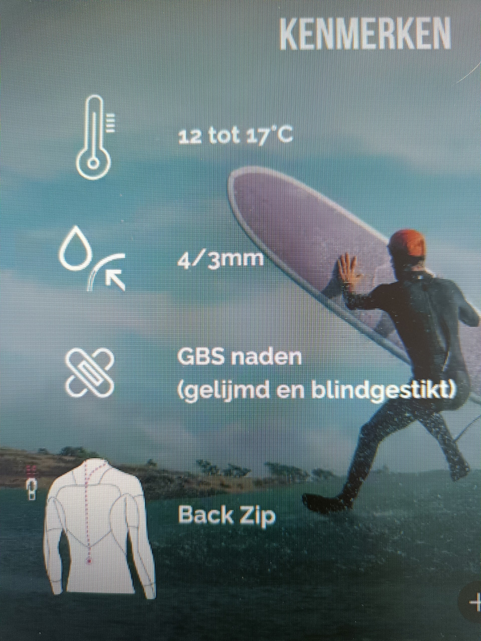 Super fijn surfwetsuit