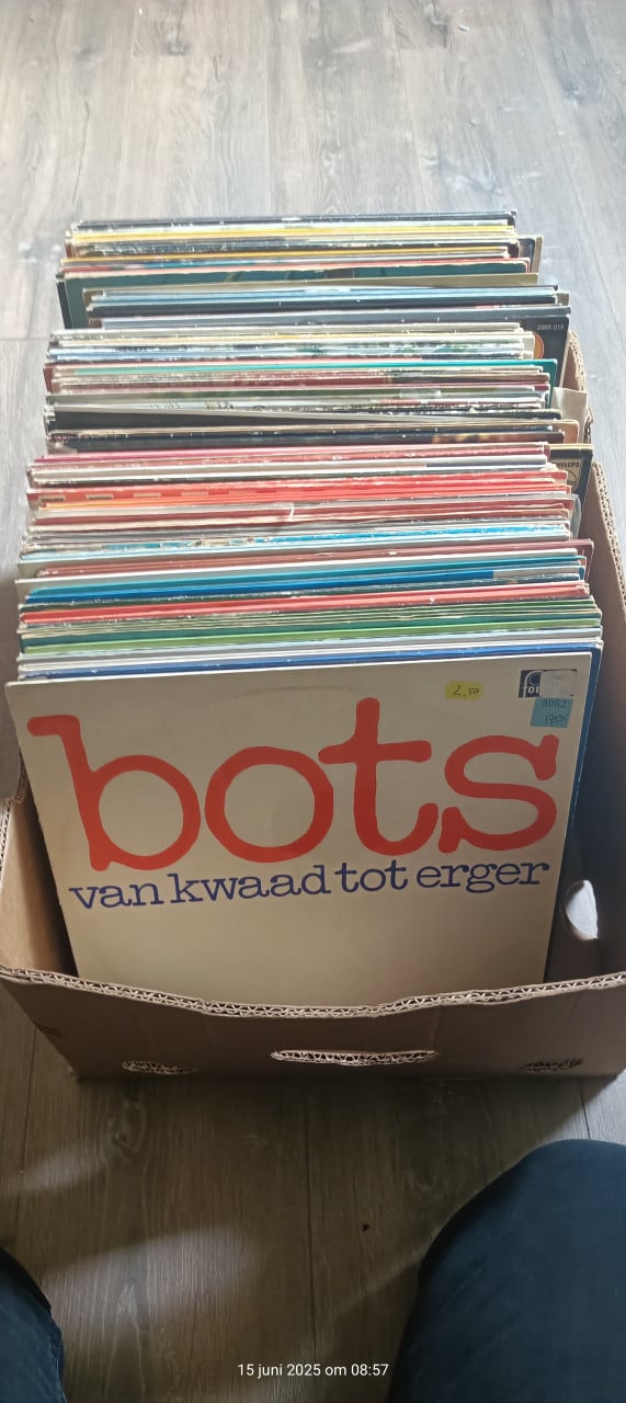 7 dozen nederlandse lp's