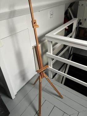 Schildersezel makkelijk mee te nemen