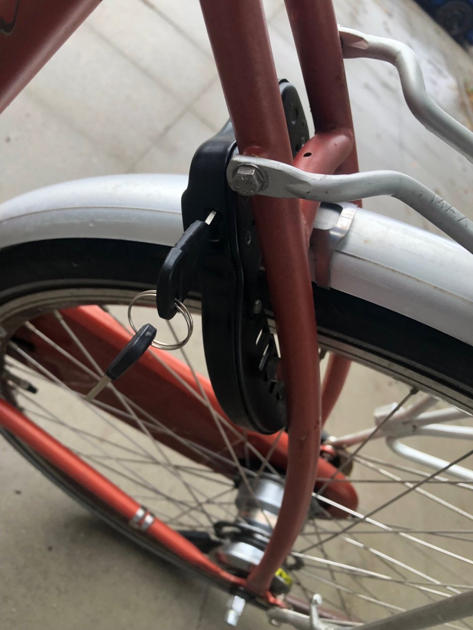 Damesfiets.
