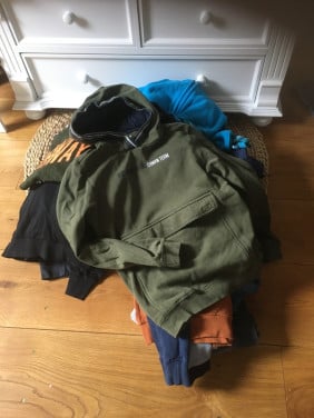 Zak kleding jongen 158/164