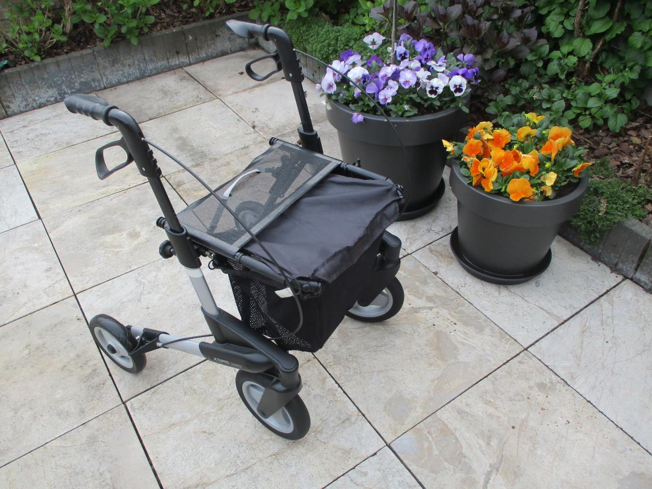 Zgan Toprp Olympos opvouwbare lichtgewicht rollator met ....