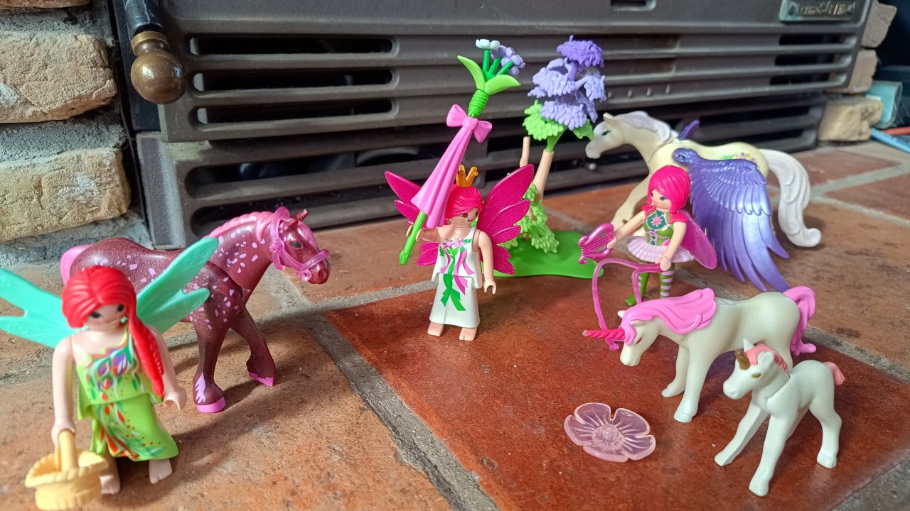 Playmobil feeën en eenhoorns set – met vleugels, paarden en accessoires