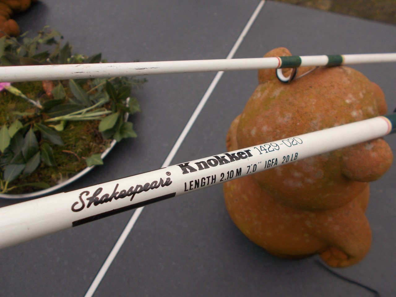 Boothengel Sheakespeare Knokker" lengte 210 cm, c.w./  IGFA 20LB