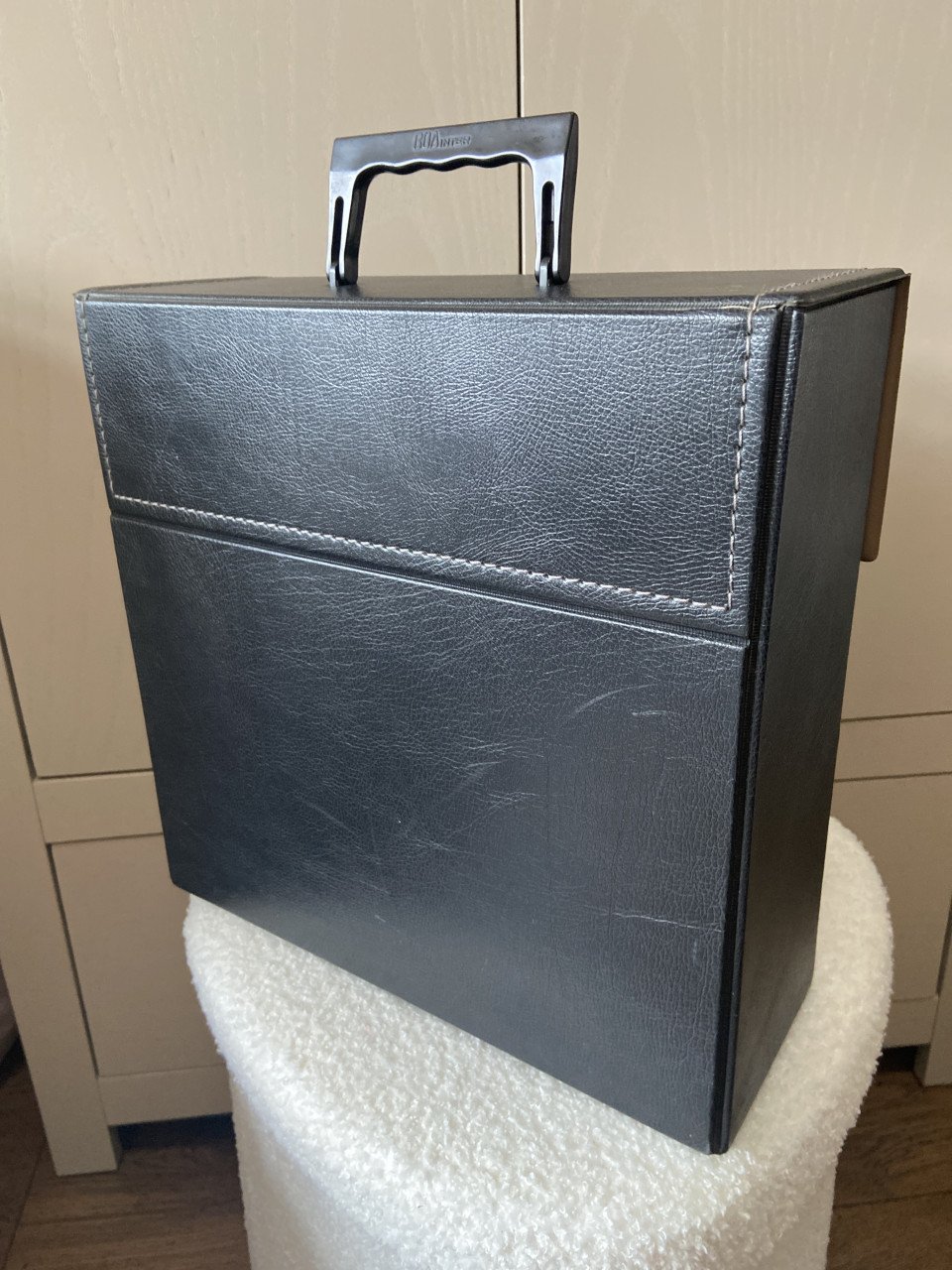 Platenkoffer voor LPs