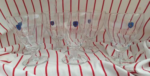 Affligem bierglazen x 6 - 30 cl - GRATIS