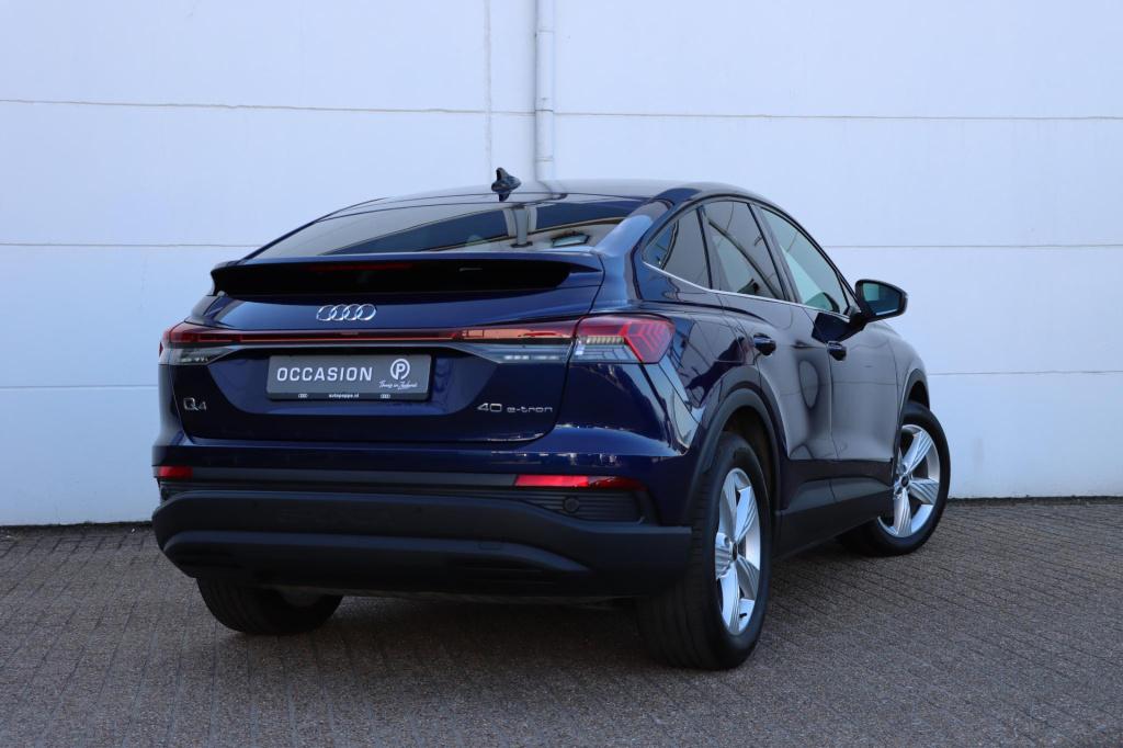 Audi Q4 Sportback E-tron 40 advanced edition 77kwh 204pk | soh 96,7 |