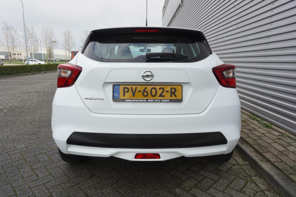 Nissan Micra 1.0l visia+ airco / cruise / bt / elektr. ramen / lm velgen / 