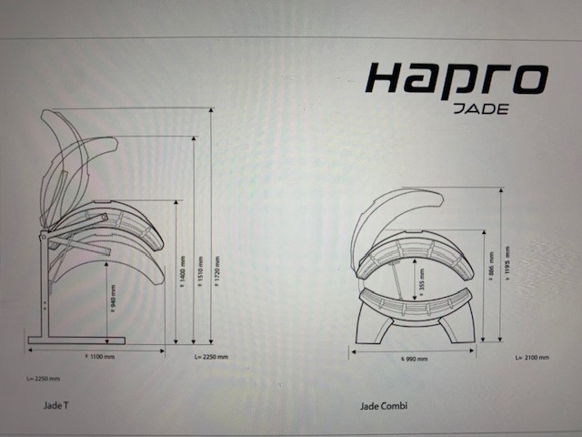 Hapro Zonnebank combi, Z.G.A.N., aanbieding van Eur 3.500 voor Eur 750