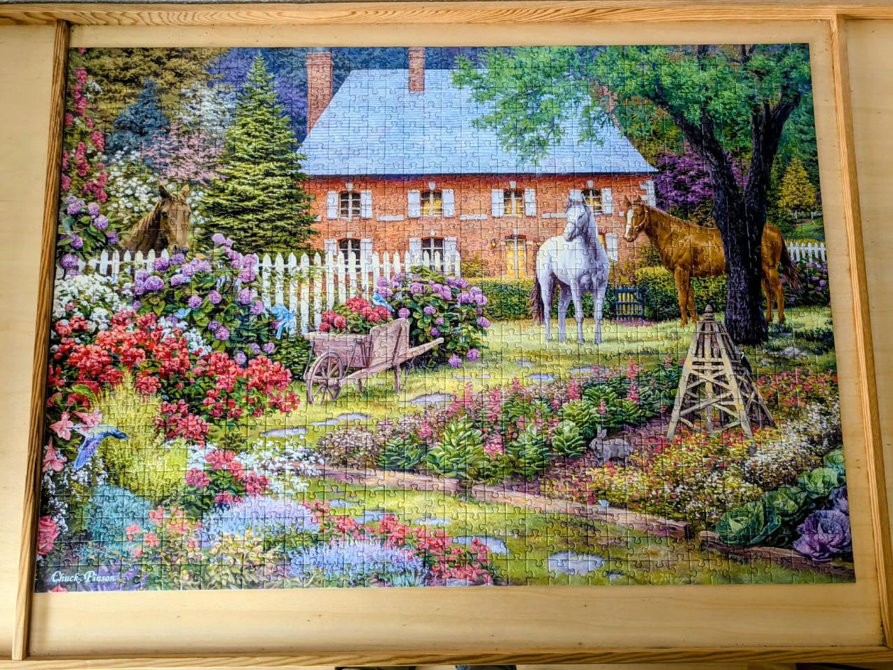 Puzzel The sweet garden