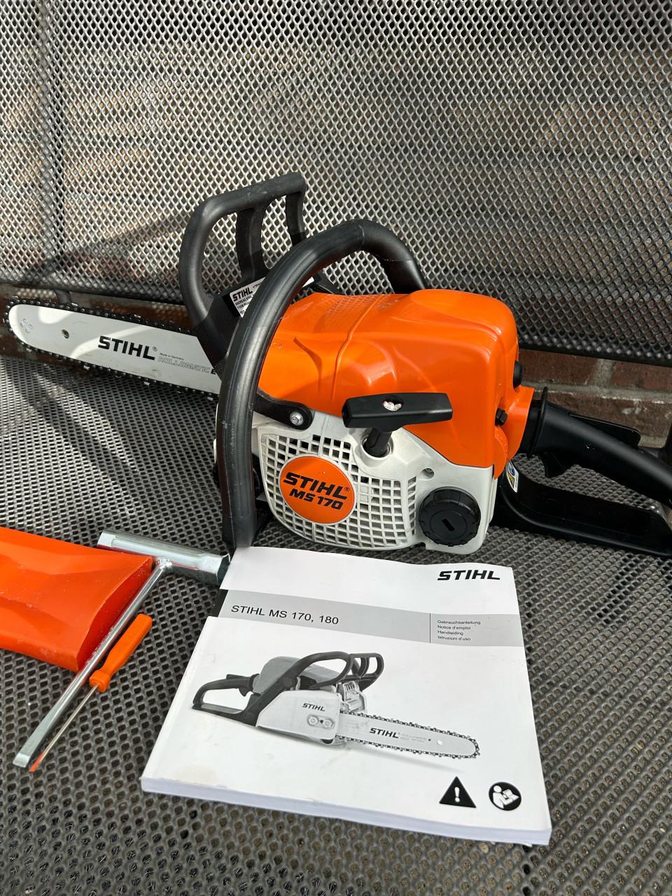 Stihl MS170 2-mix kettingzaag - Zo goed als nieuw!