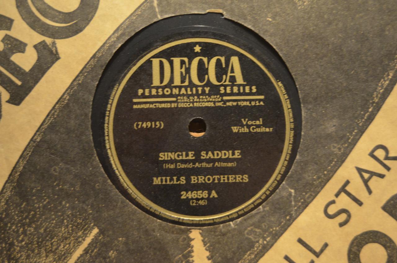 78 rpm Mills Brothers jaren '40 en '50 héél veel stuks. (5)