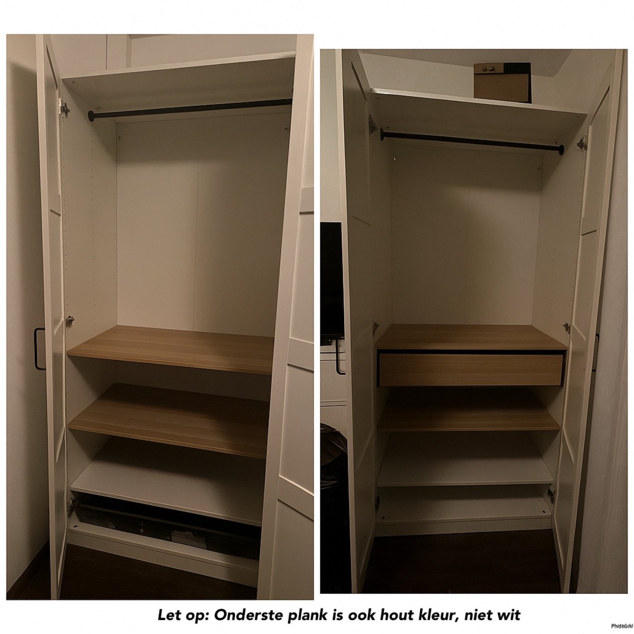 Grote Ikea PAX kast met spiegel