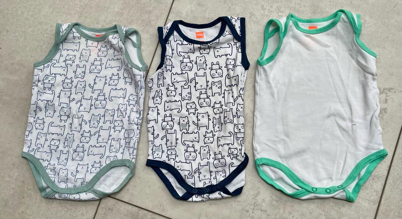 Pakket babykleding maat 50-64 (70 stuks)