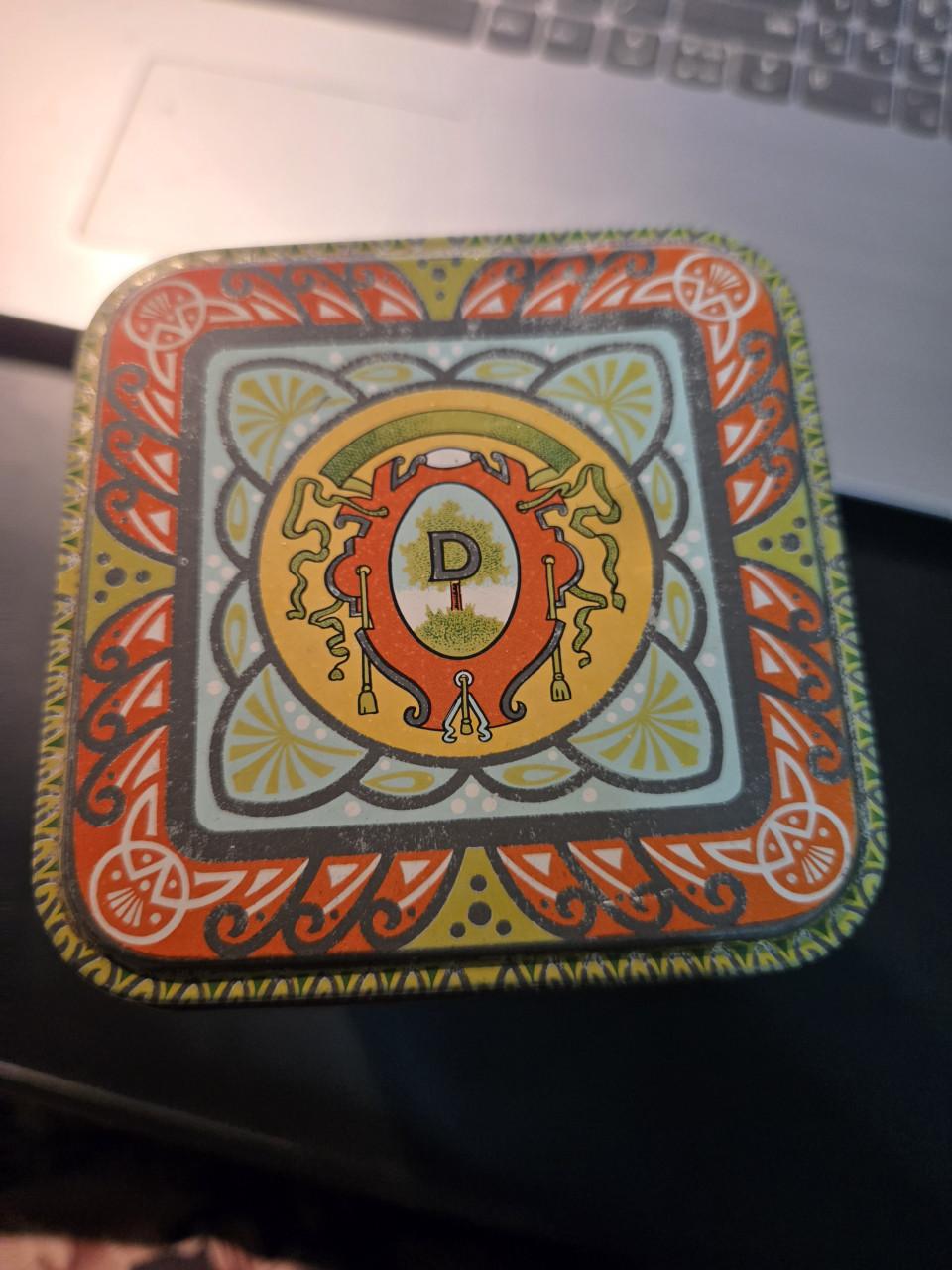 Vintage Droste Cacao en Pastilles Blik