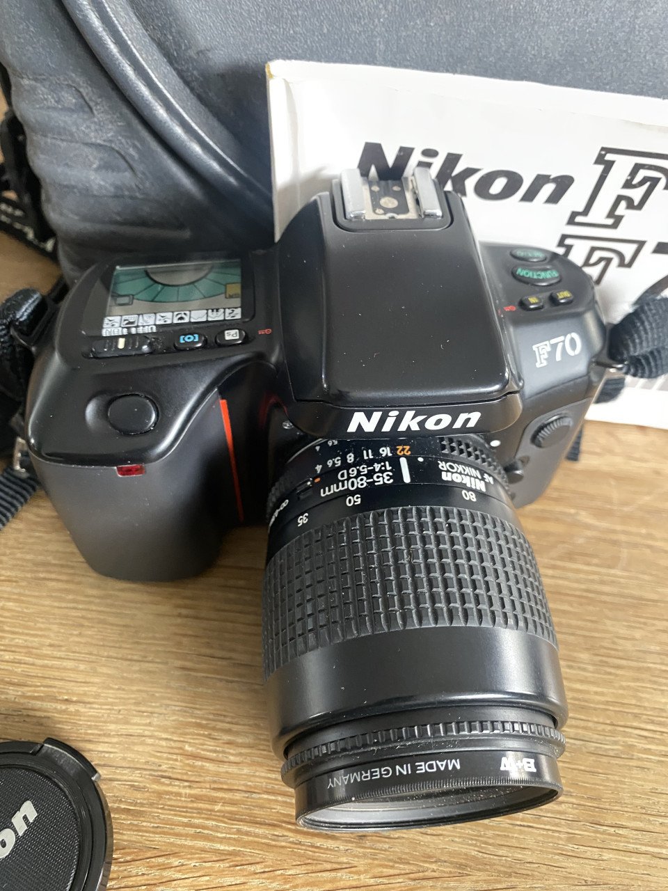 Nikon F70 camera