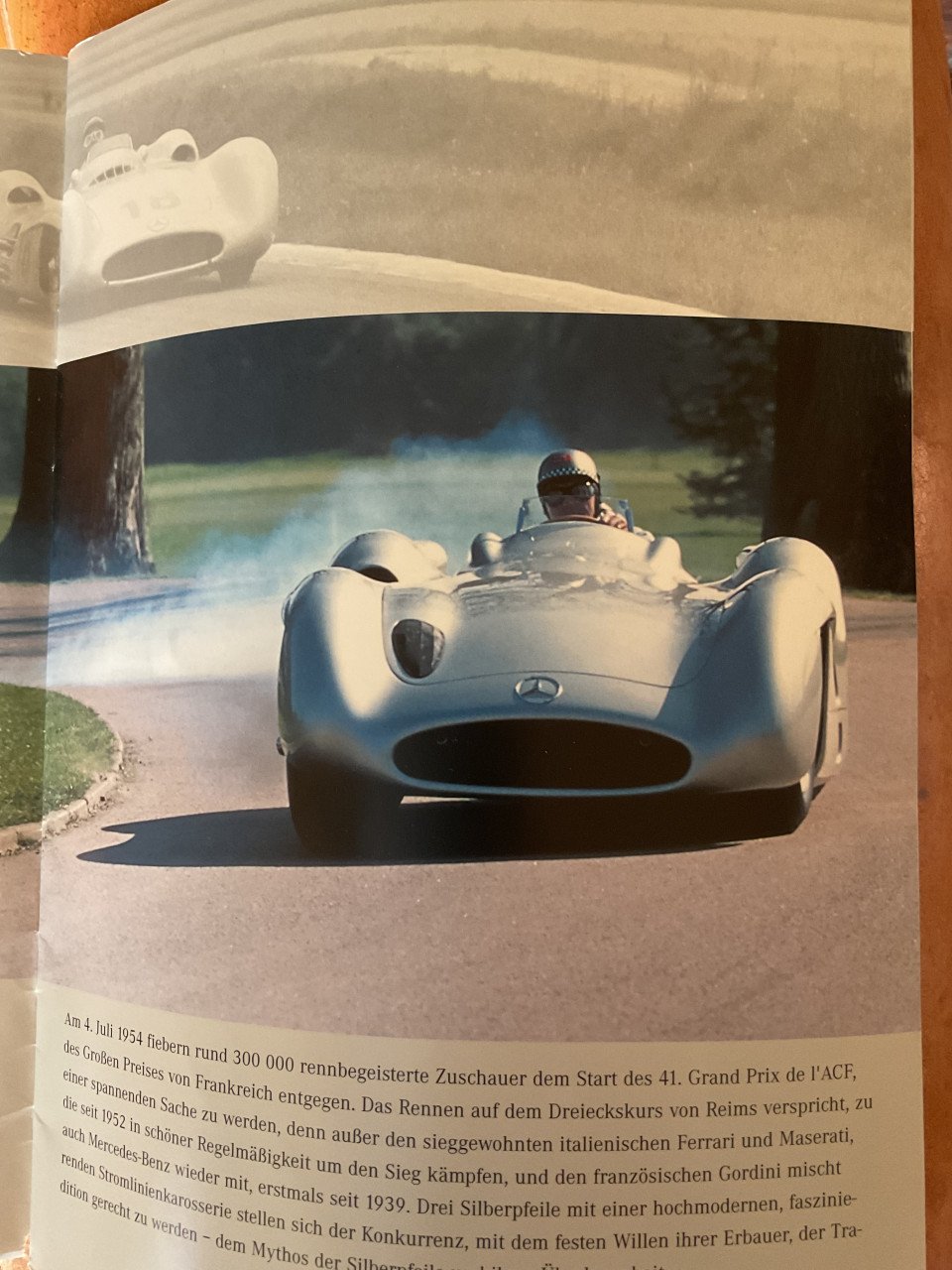Mercedes Benz Stromlinie ( Jochem Mass gesigneerd. )