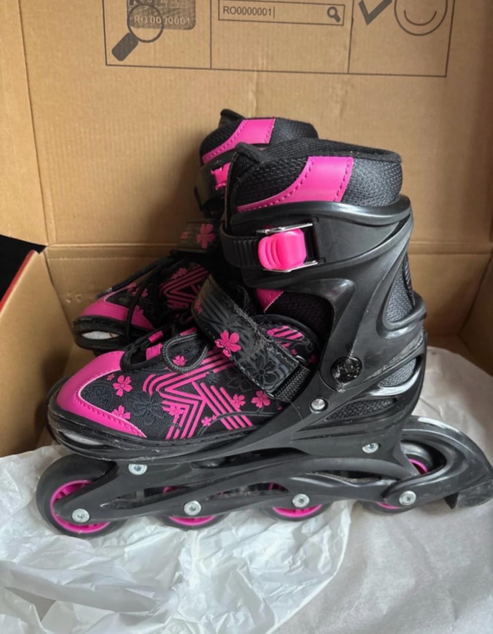 Roces skeelers 34/37 roze/zwart