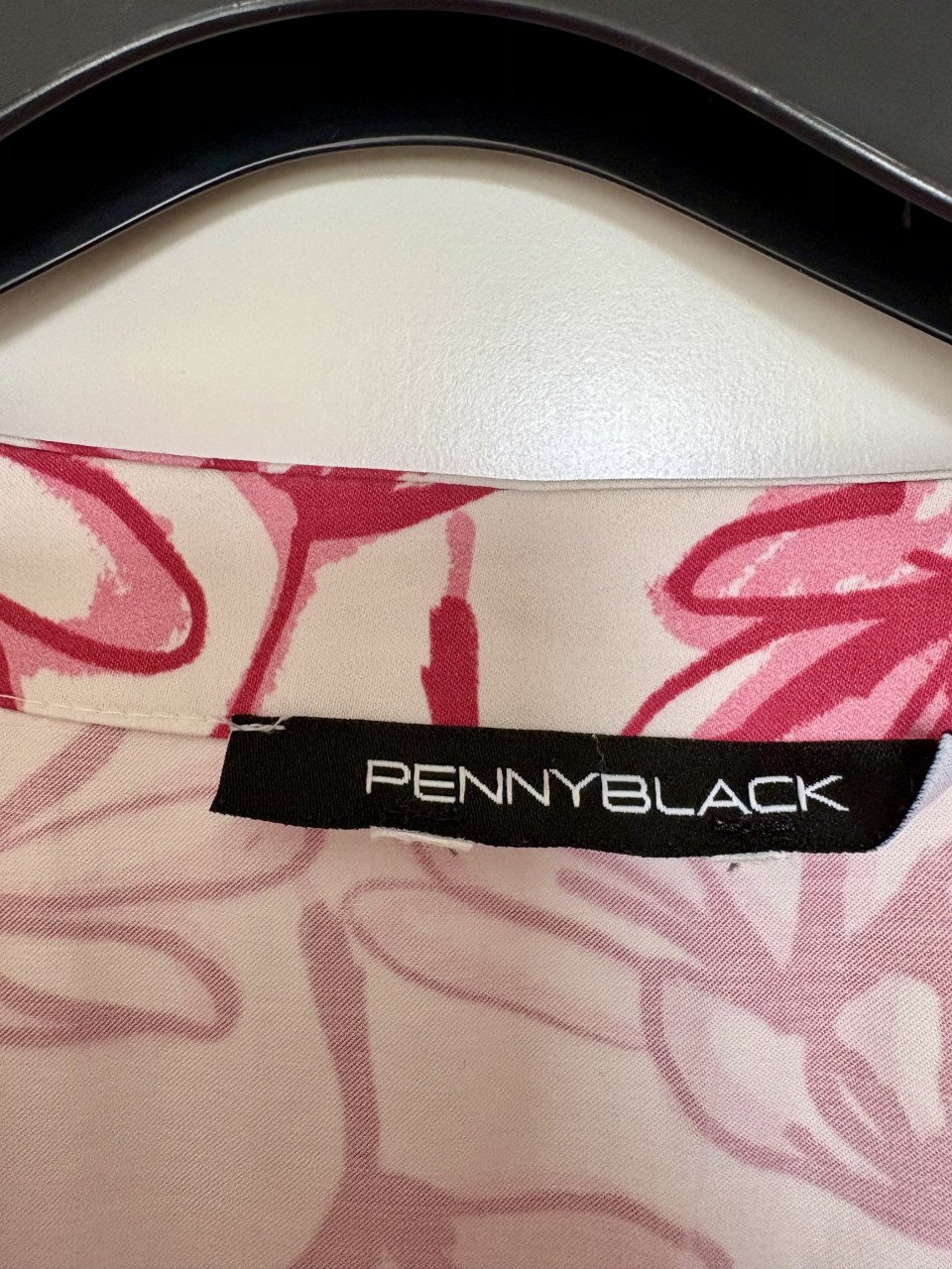 Rose / witte midi jurk Pennyblack maat m