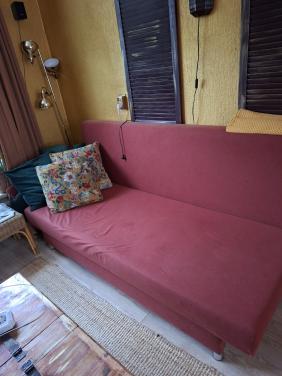 Bed of slaapbank met opbergruimte