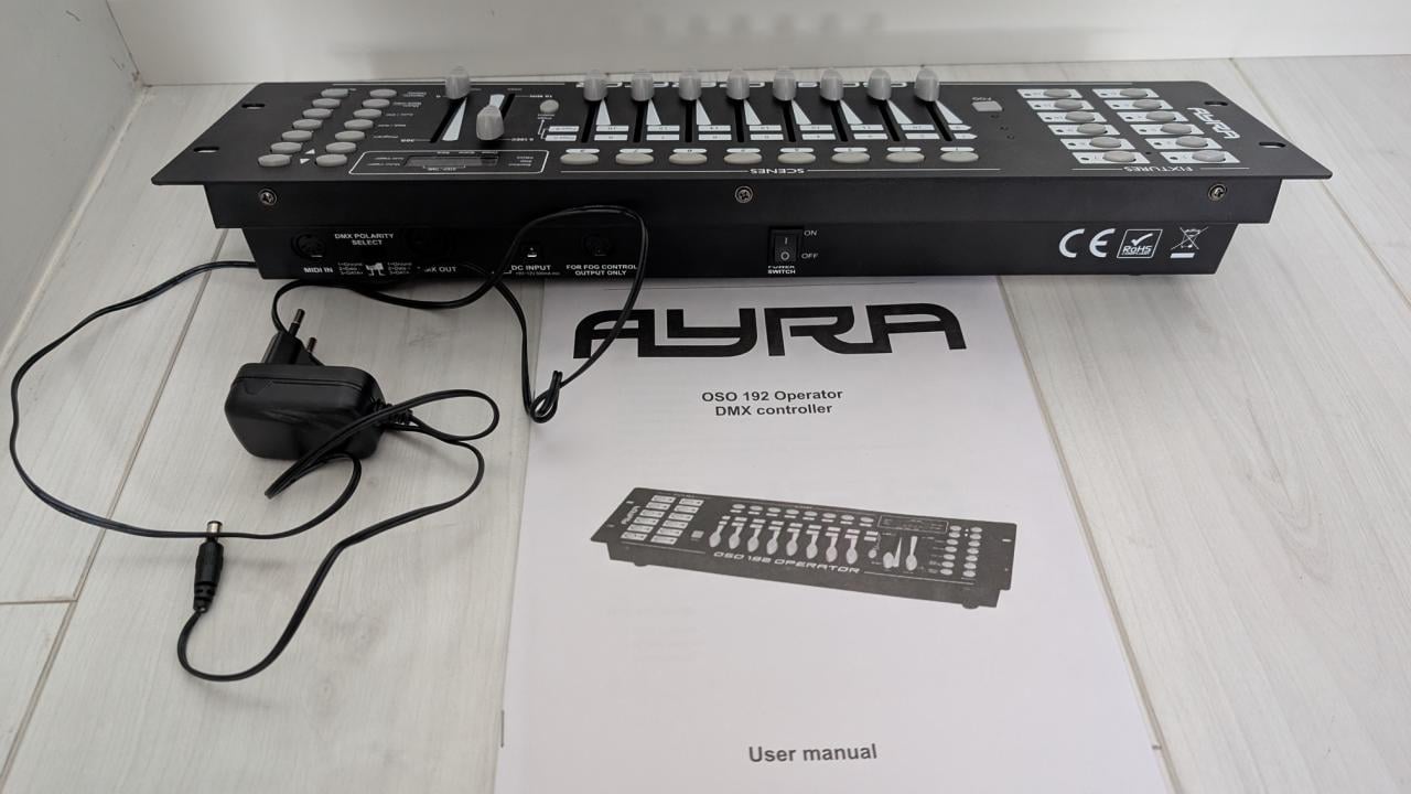 DMX licht controller