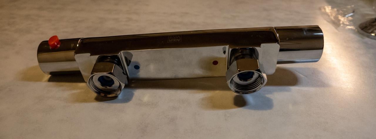 Thermostatische douchekraan