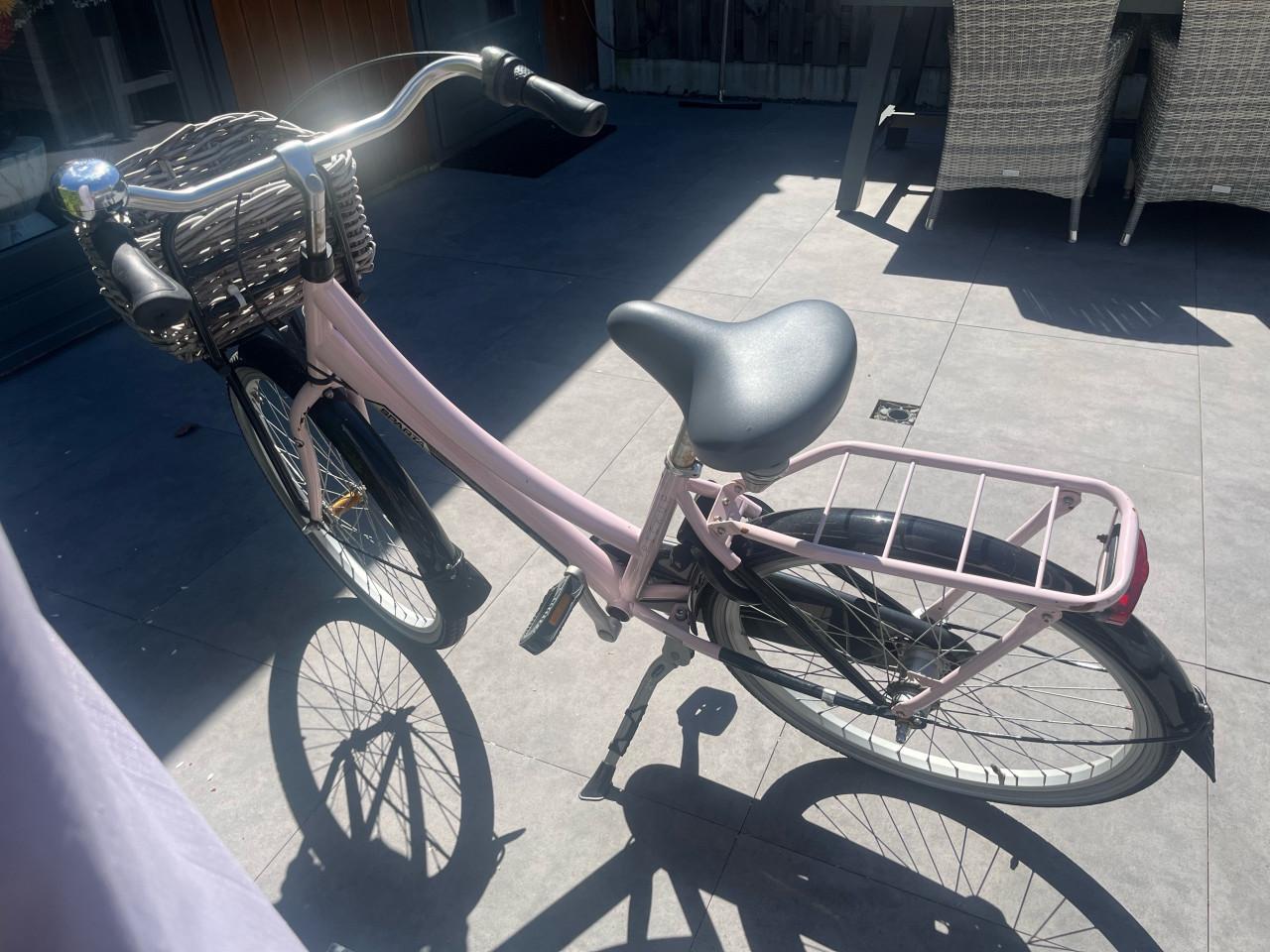 Roze Sparta kinderfiets 24inch