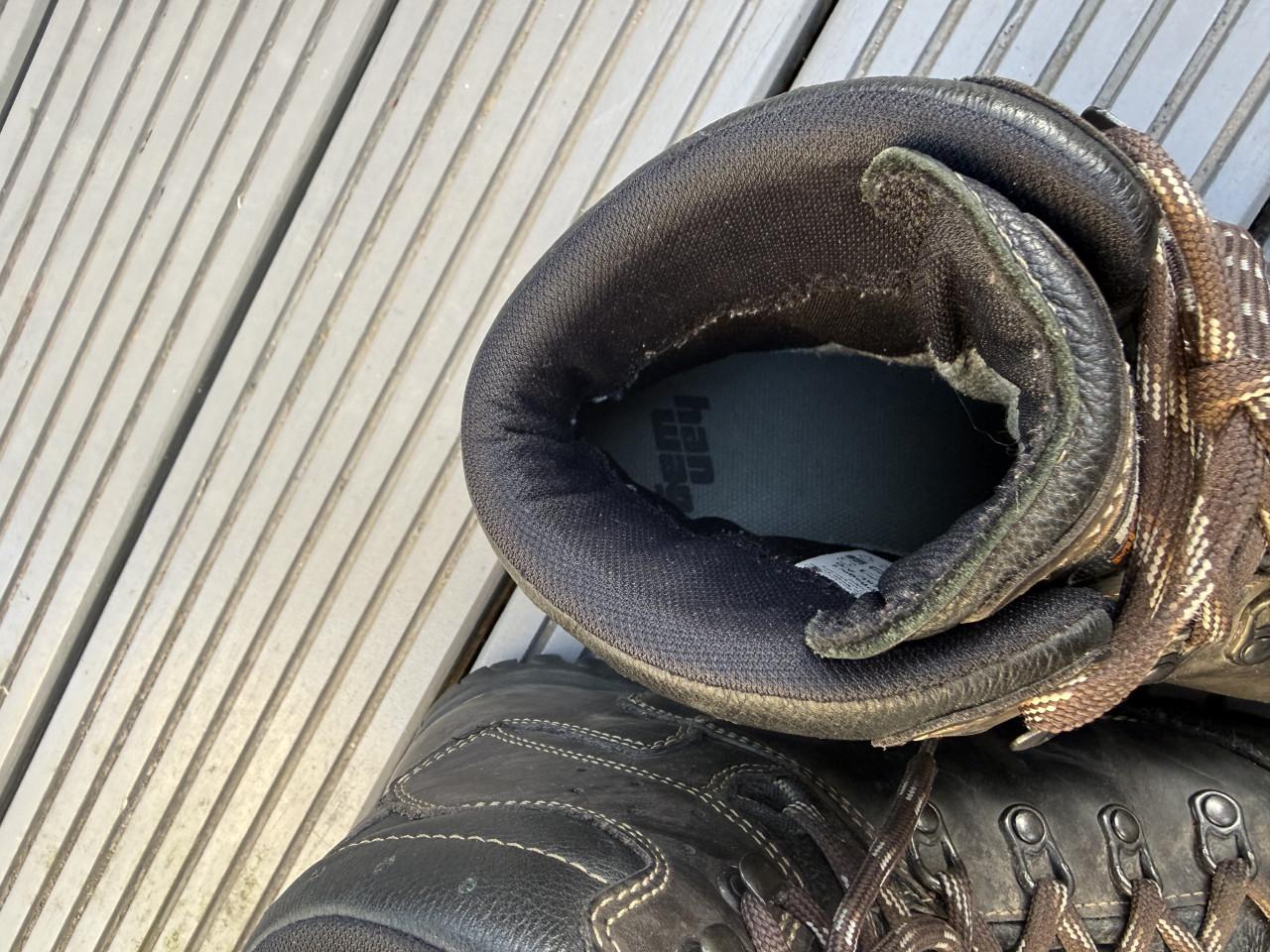 Weinig gebruikte bergschoenen/wandelschoenen Meindl maat 44