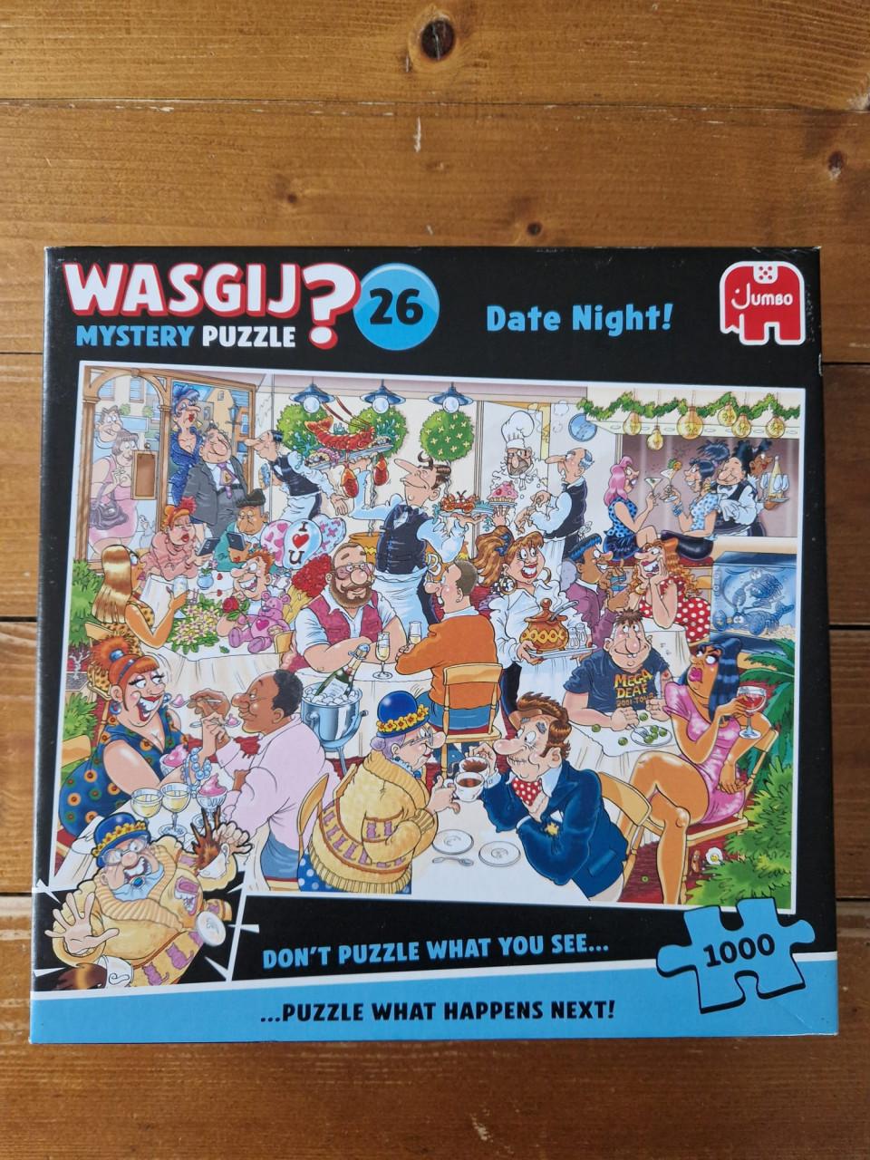 Wasgij puzzel 1000 stukjes mystery nummer 26 Date Night