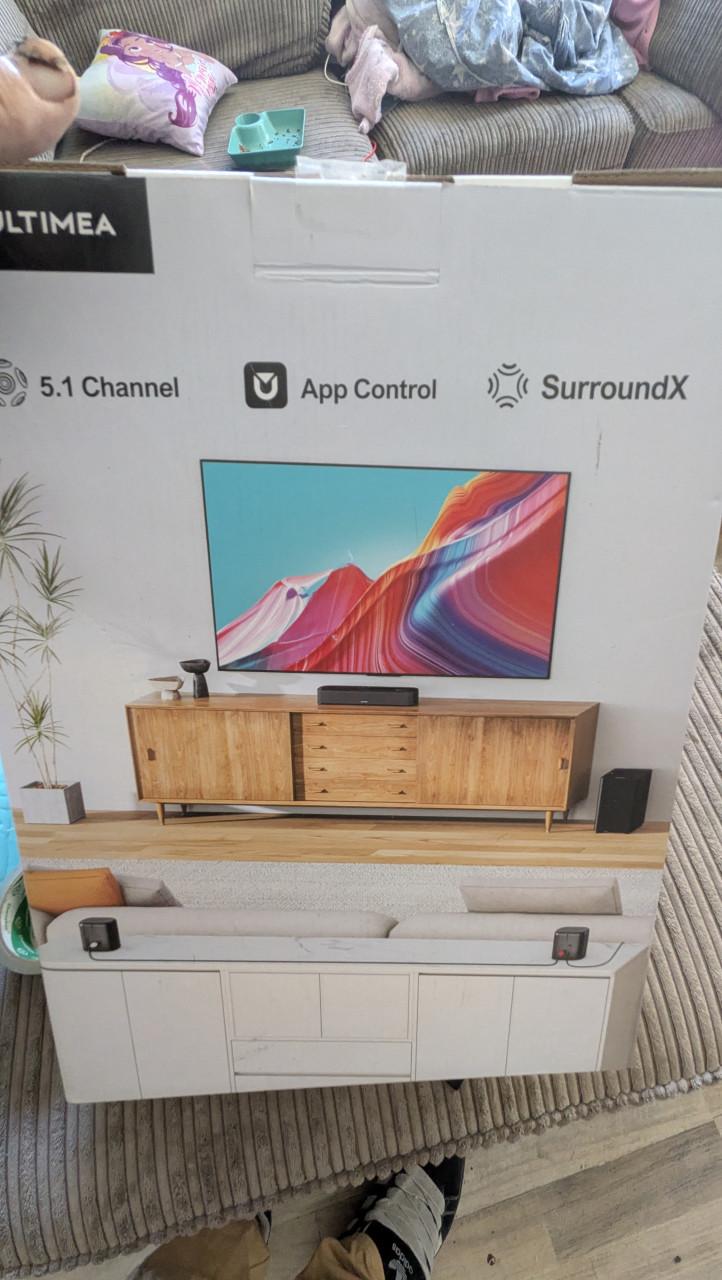 ULTIMEA Aura A50 Pro 5.1 Dolby Atmos Soundbar - Zo goed als nieuw