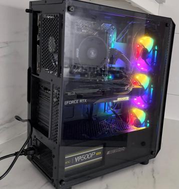 -Game PC - Ryzen 5600X - SSD - RTX 3060 12GB - RAM - 11 PRO-