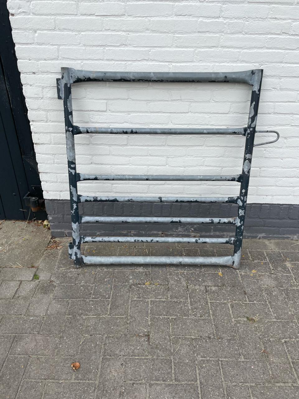 Gegalvaniseerde weidepoort 1 meter