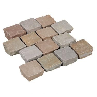 Kandla Ochre 14x14x 3-5cm kist a 15,56m2
