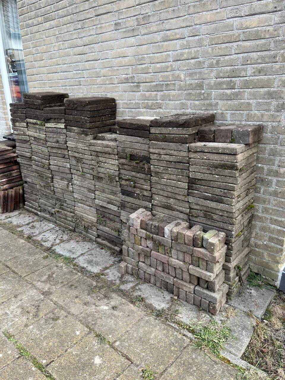 GRATIS Pallisades, tegels, steentjes