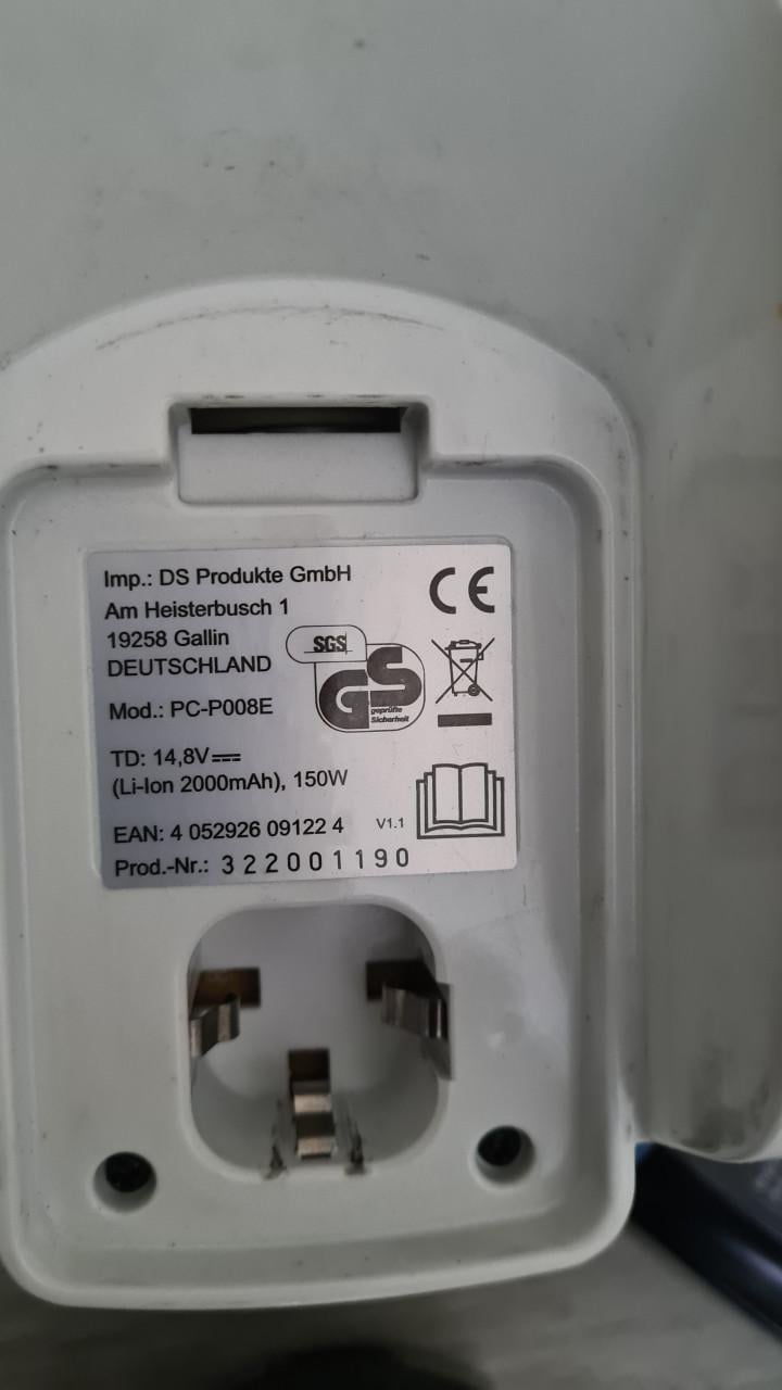 Stofzuiger merk CLEANMAXX-14.8V-150W-compleet